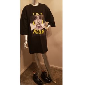 Oversized tshirt dress